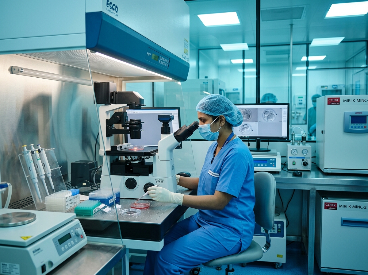 Lahari IVF Cleanroom Embryology Laboratory